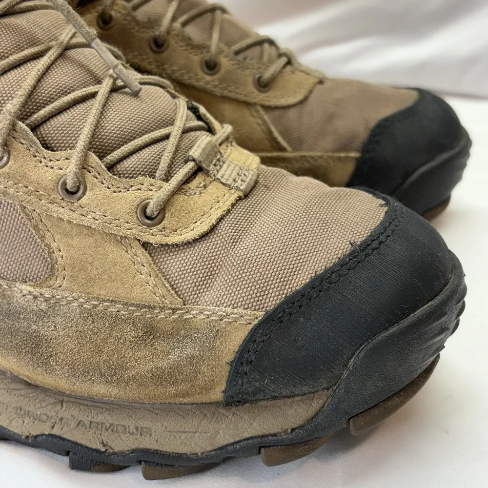 Under Armour Speed Freek Bozeman Hunting Boots Mens US 9.5 Waterproof Camo Shoes